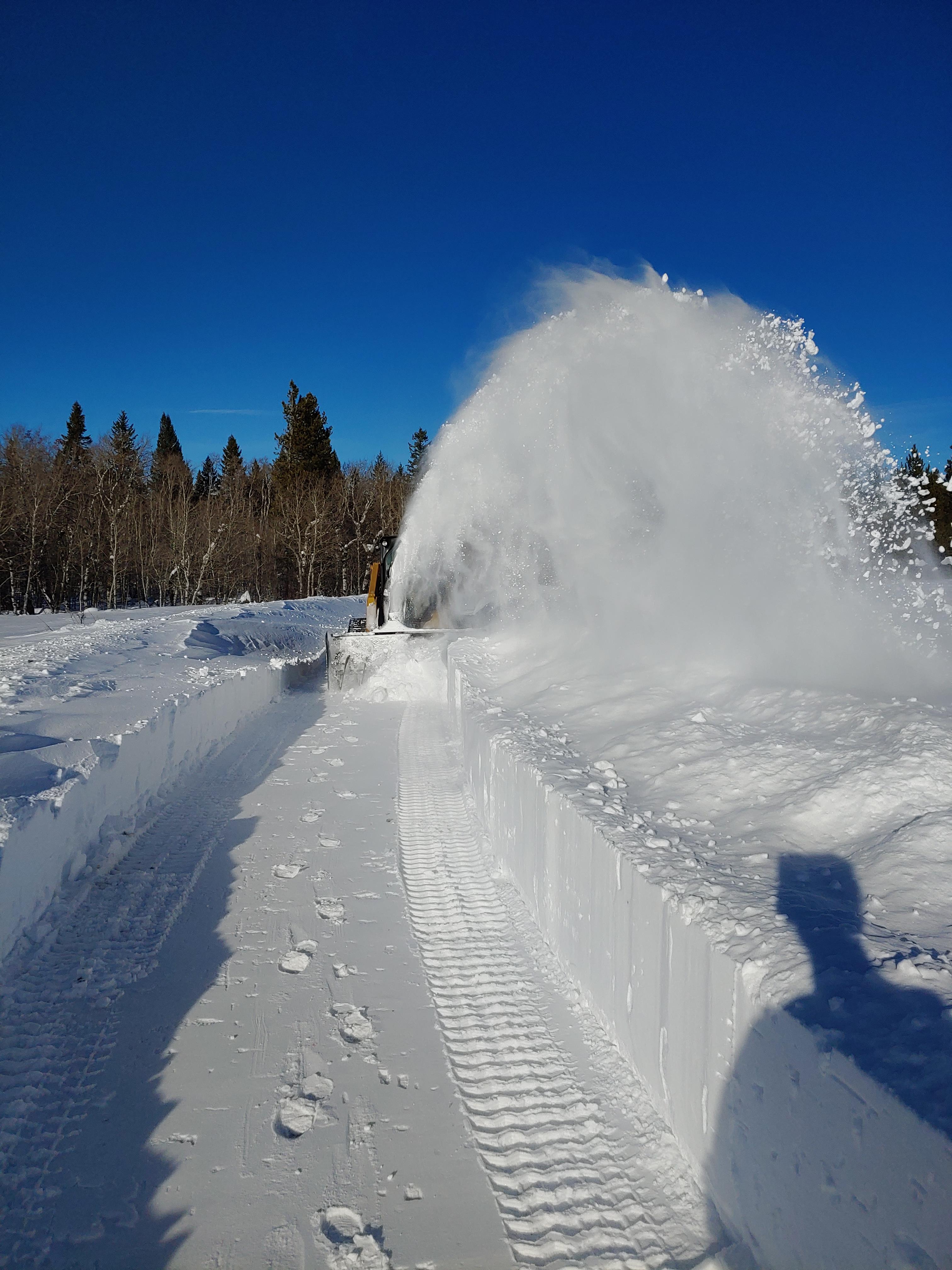 Snowplowing Photo